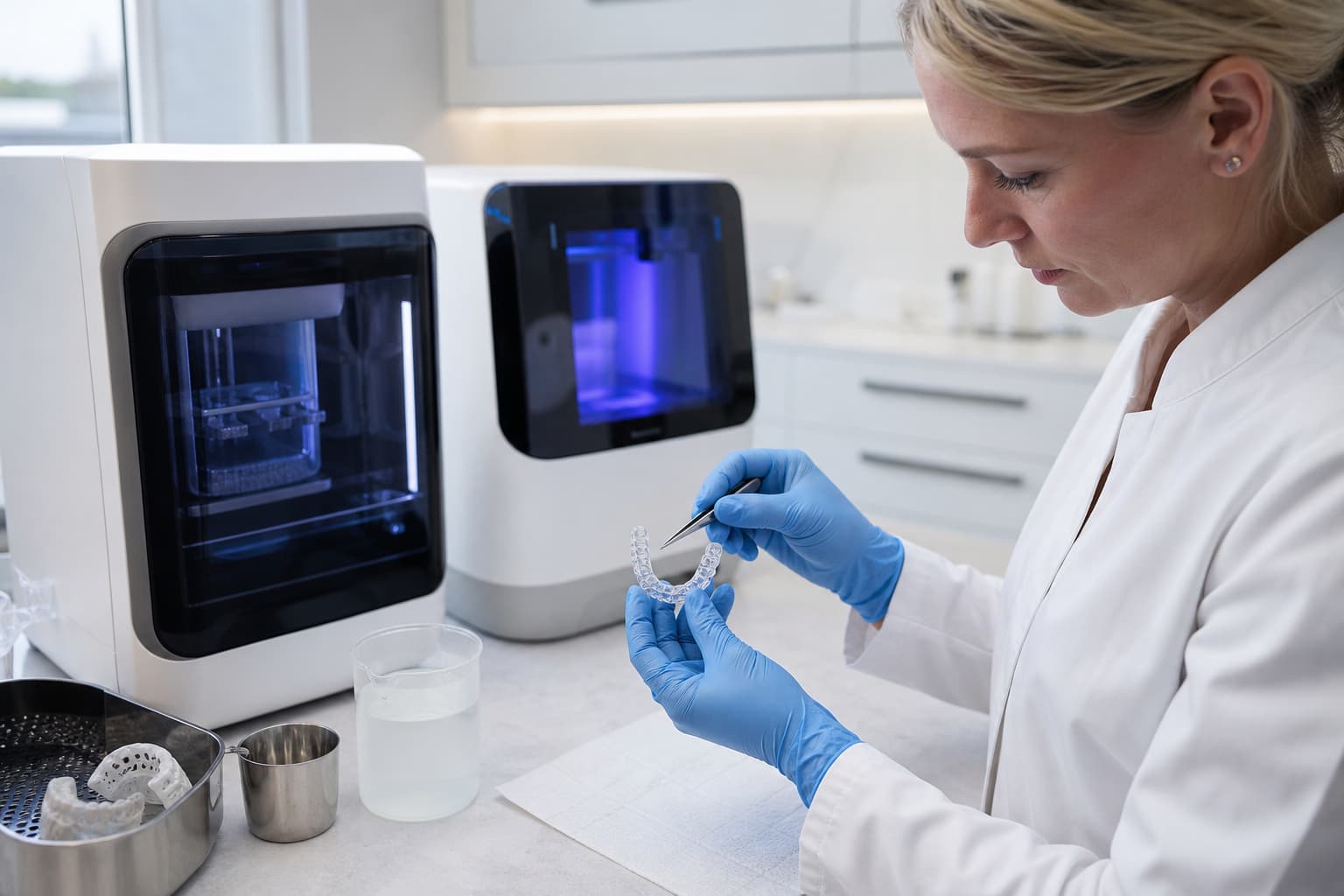 Præcis efterbehandling: Nøglen til sikre og nøjagtige 3D-print i ortodontien
