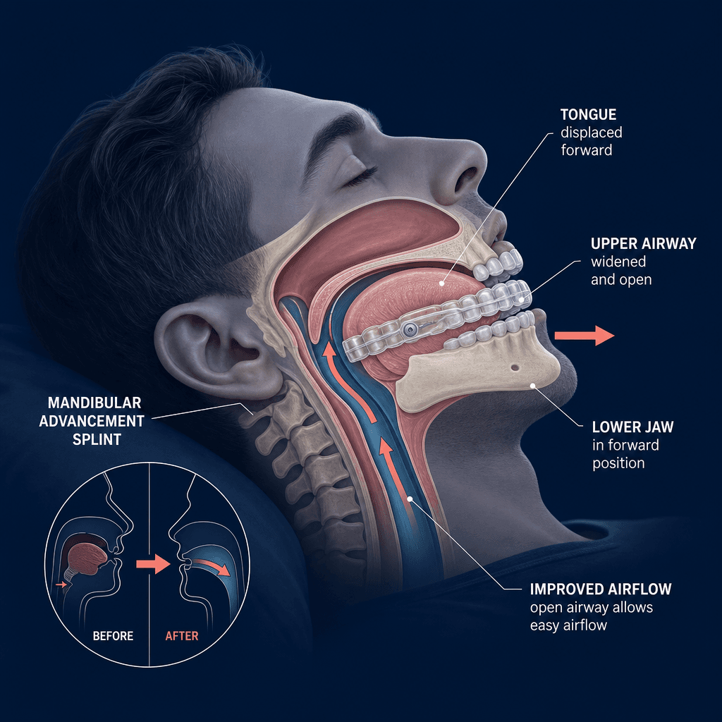 Clinical Application and Efficacy of Sleep Apnea Oral Appliances