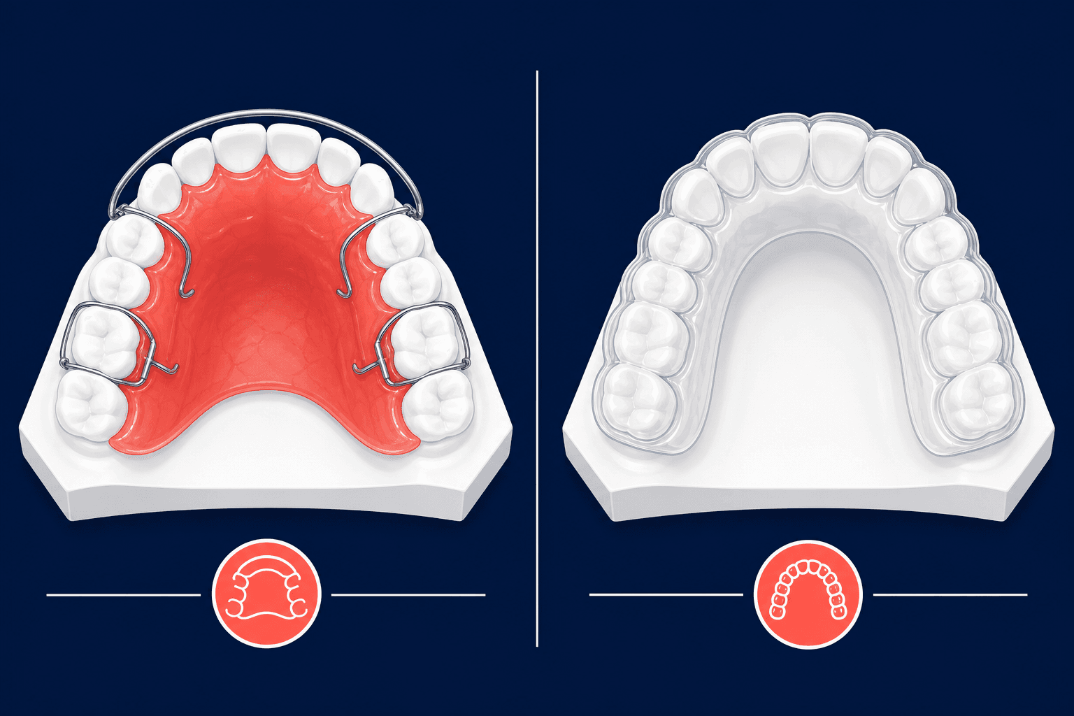 Hawley vs. Clear Retainers: A Clinical Comparison
