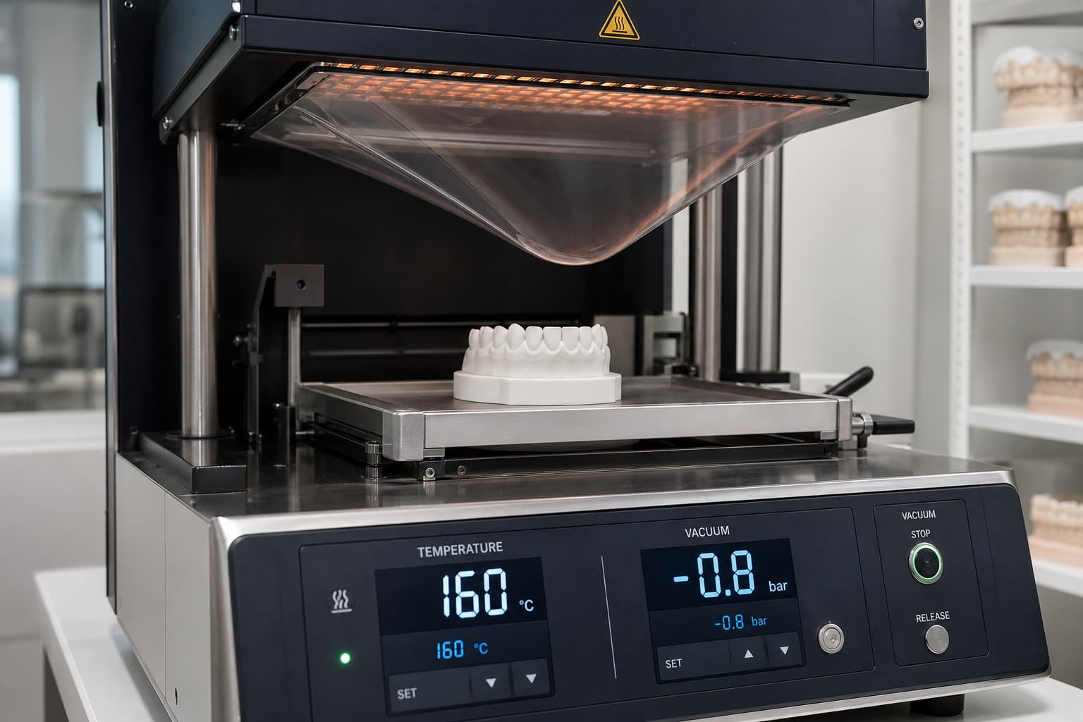 Termoforming i kjeveortopedi: En guide til trykk og temperatur