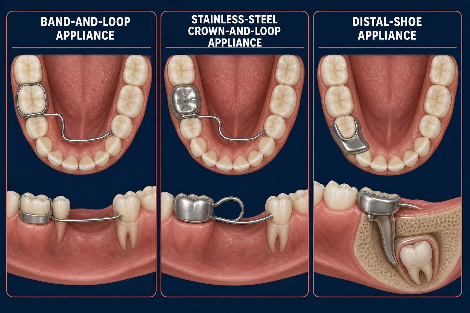 Pediatric Space Maintainer Types: A Clinical Guide